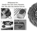 SPOTZERO | Stainless Steel Scourer Pac 5pc | SZR-0264