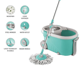 SPOTZERO | Spin Mop Easy SS | SZR-0270