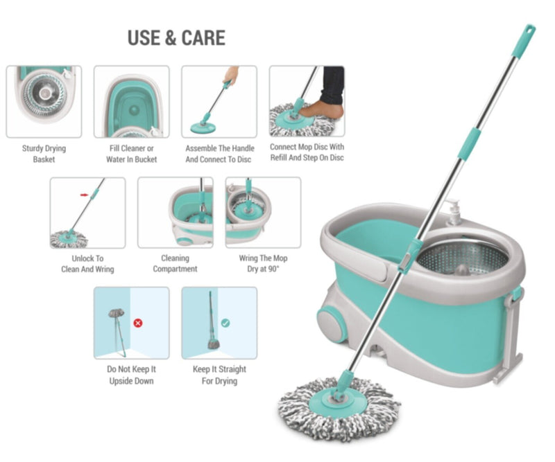 SPOTZERO | Spin Mop Prime | SZR-0271