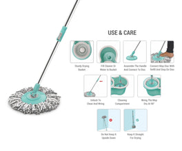 SPOTZERO | Spin Mop Smart | SZR-0272