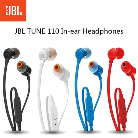 JBL | T110 Ear Phone - White