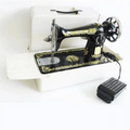 Flying Man Old-fashioned Sewing Machine Head, Motor & Table