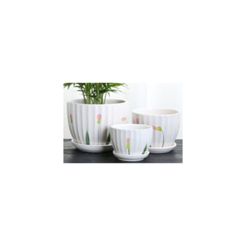 Table Ceramic Pot for Plants Single | 9cm X 7cm