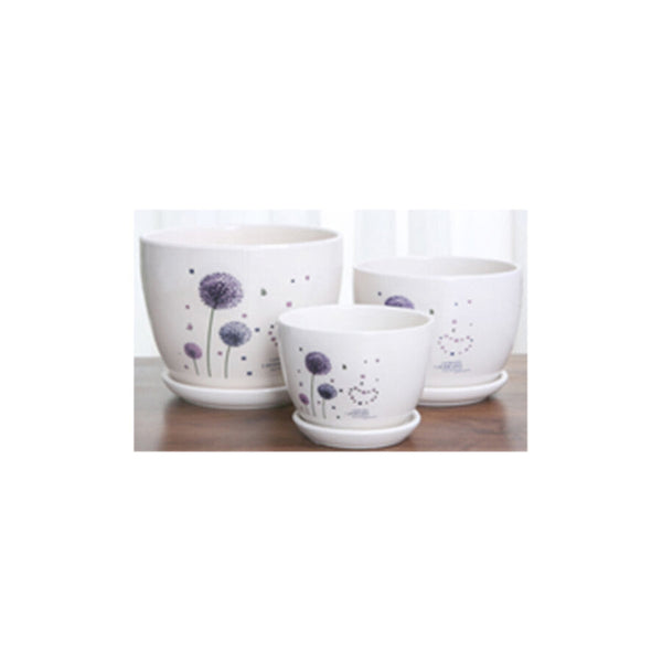 Table Ceramic Pot for Plants Single | 14cm X 10cm