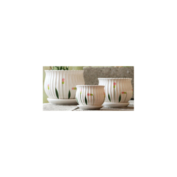 Table Ceramic Pot for Plants Single | 14cm X 10cm
