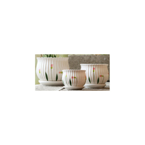 Table Ceramic Pot for Plants Single | 14cm X 10cm