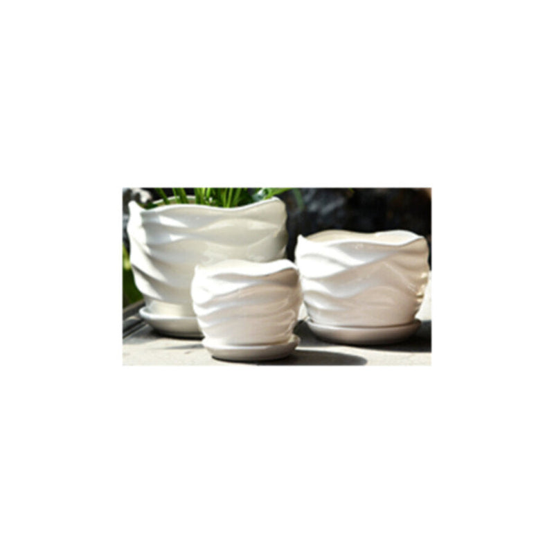Table Ceramic Pot for Plants Single | 17cm X 14cm