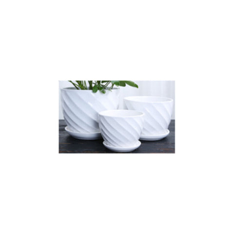 Table Ceramic Pot for Plants Single | 17cm X 14cm