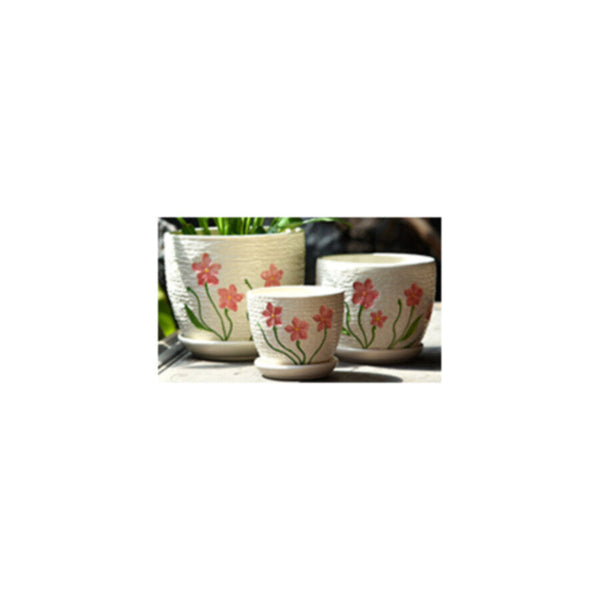 Table Ceramic Pot for Plants Single | 17cm X 14cm