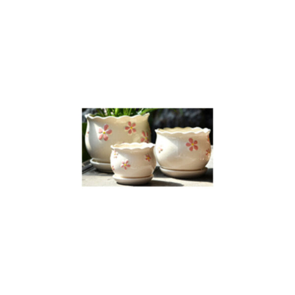 Table Ceramic Pot for Plants Single | 17cm X 14cm