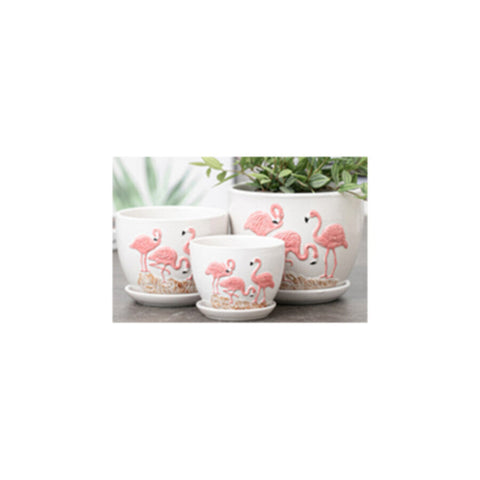 Table Ceramic Pot for Plants Single | 17cm X 14cm
