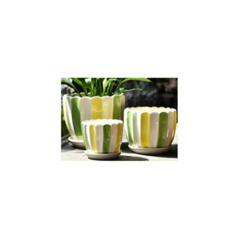 Table Ceramic Pot for Plants Single | 17cm X 14cm