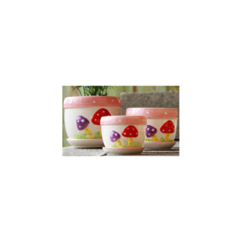 Table Ceramic Pot for Plants Single | 14cm X 11cm