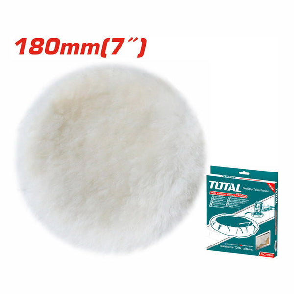 TOTAL | Wool Polishing Bonnet 180mm 7"inch | TAC721801
