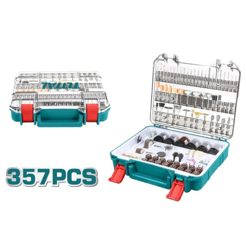 TOTAL | 357Pcs Accessories Of Mini Drill | TACSD13571