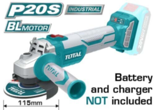 TOTAL | Lithium-Ion Angle Grinder | TAGLI1152