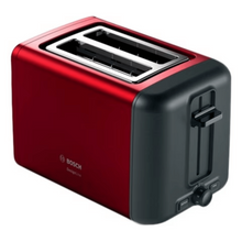 BOSCH | DesignLine Toaster Stainless Steel Red 970W | TAT3P424GB