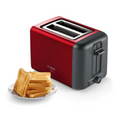 BOSCH | DesignLine Toaster Stainless Steel Red 970W | TAT3P424GB