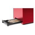 BOSCH | DesignLine Toaster Stainless Steel Red 970W | TAT3P424GB