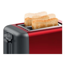 BOSCH | DesignLine Toaster Stainless Steel Red 970W | TAT3P424GB