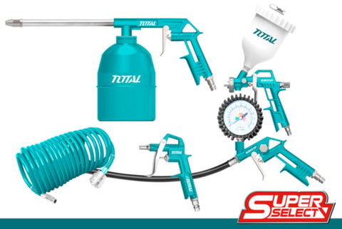 TOTAL | Air Tools Set 5 PCS | TATK053