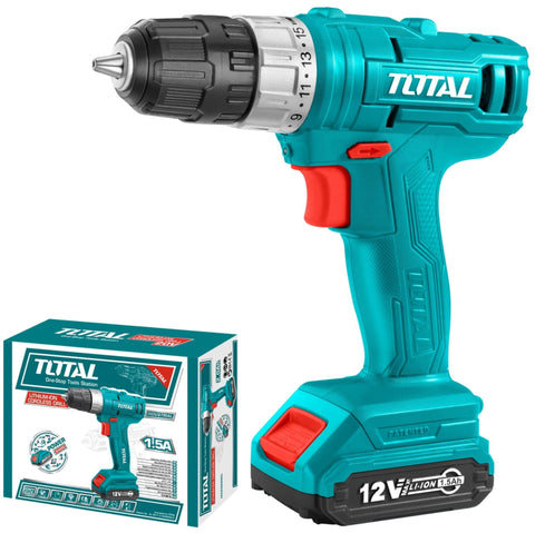 TOTAL | Cordless drill 12V Battery | TDLI1211