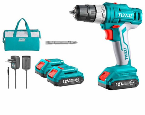 TOTAL | Li-ion Cordless Drill 12V | TDLI1222