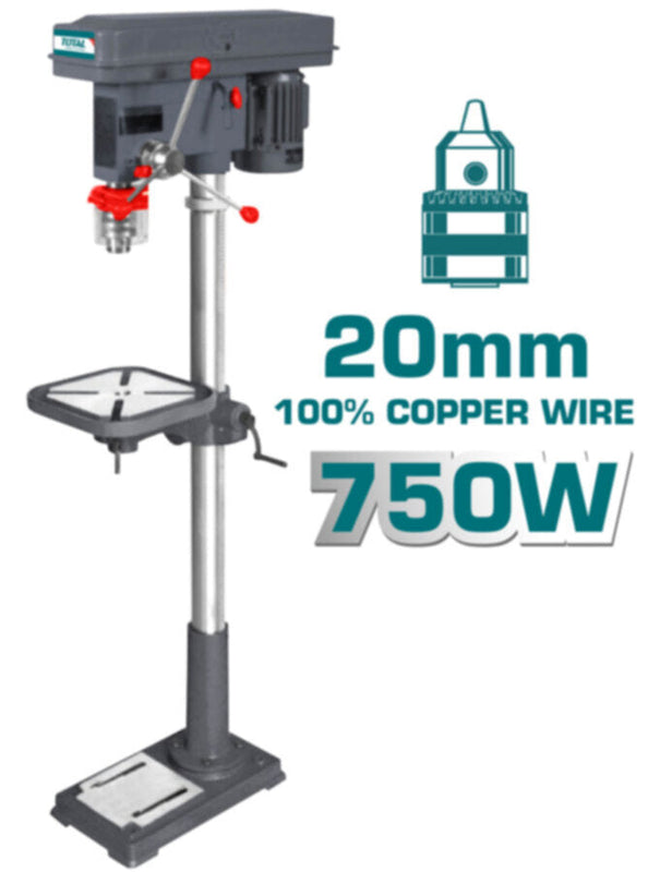 TOTAL | Drill Press 750W | TDP207502