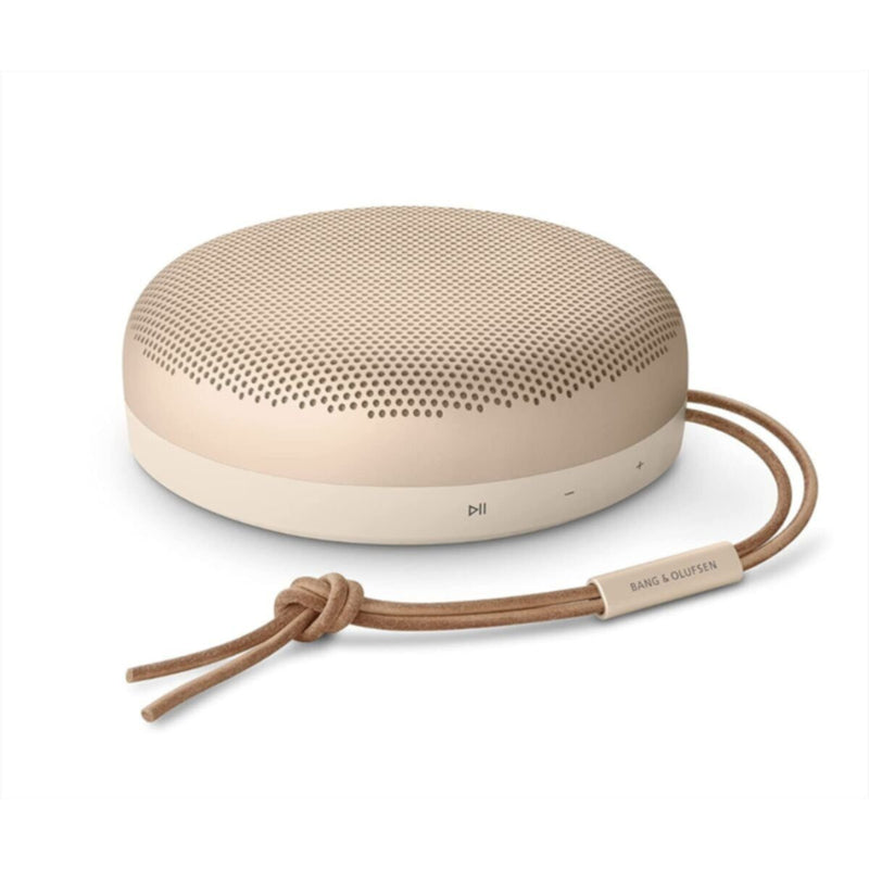 B&O | BEOSOUND A1 2ND GEN Waterproof Bluetooth Speaker with Voice Assist & Alexa Integration Gold Tone | TE0158893