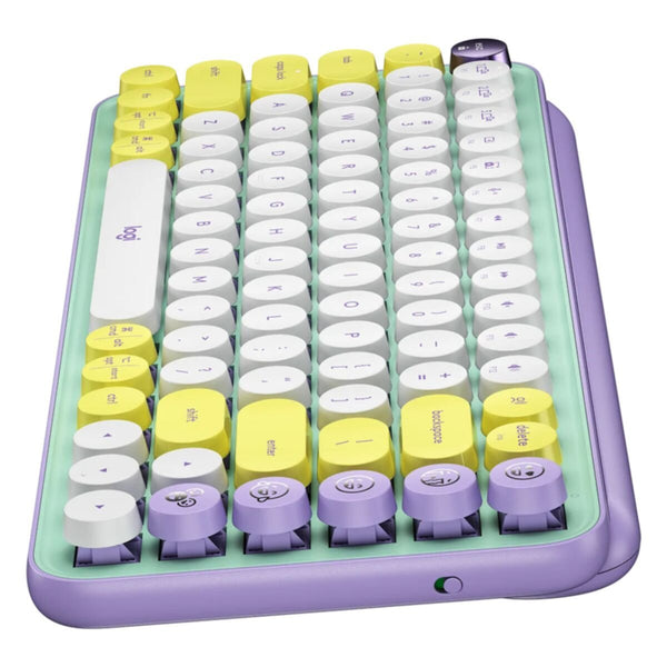 LOGITECH | POP KEYS Wireless Mechanical Keyboard with Customizable Emoji Keys Mint | TE0179421