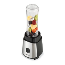 KENWOOD | 350W Smoothie Blender Cum Smoothie Maker with 570ml & 400ml Tritan Smoothie 2Go Bottle and Lid, Ice Crush Function BLM05.A0BK Black/Silver | 00C057400KEAS