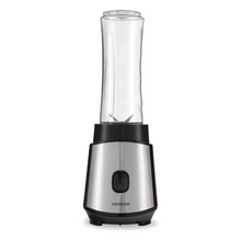 KENWOOD | 350W Smoothie Blender Cum Smoothie Maker with 570ml & 400ml Tritan Smoothie 2Go Bottle and Lid, Ice Crush Function BLM05.A0BK Black/Silver | 00C057400KEAS