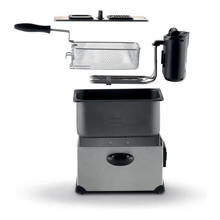 KENWOOD | Deep Fryer 3L 2000W With View Window And Stainless Steel Lid Dfm50 Silver/Black | 00C462000KEAS