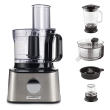 KENWOOD | Full Size Food Processor 800W With Grinder Fdm307Ss Black Silver | 0W22011040