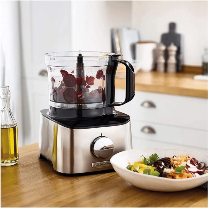 KENWOOD | Full Size Food Processor 800W With Grinder Fdm307Ss Black Silver | 0W22011040