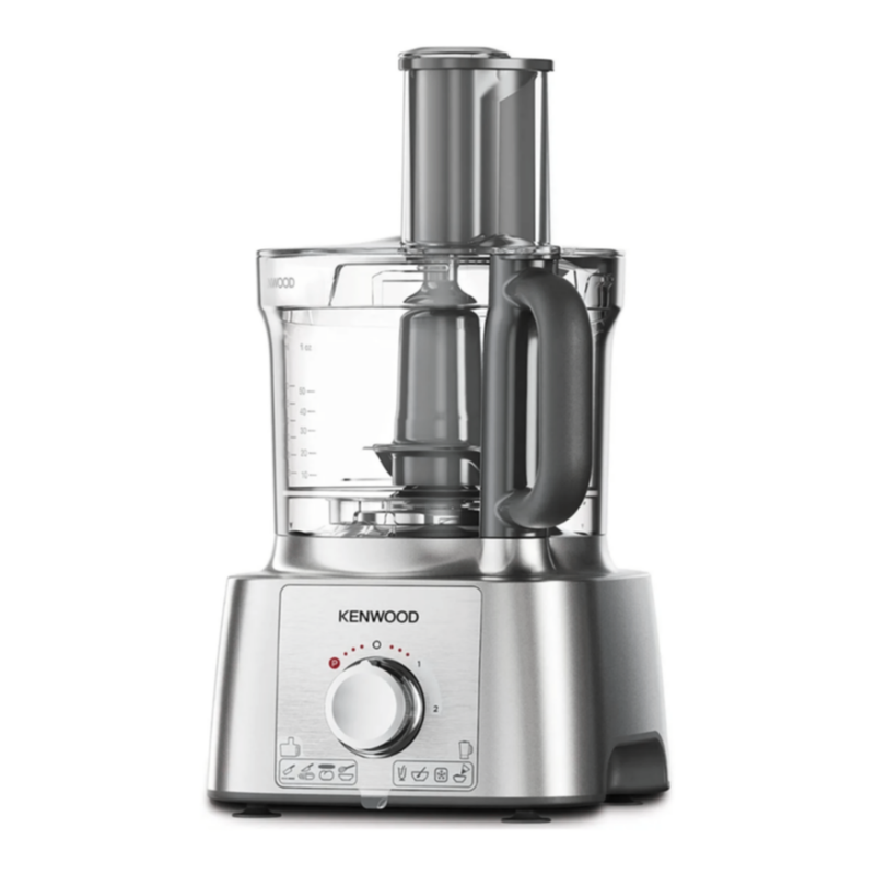 KENWOOD | Food Processor 1000W Multi-Functional with 3 Stainless Steel Disks FDP65.880SI Silver | 0W22010078
