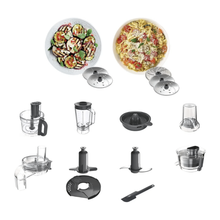 KENWOOD | Food Processor 1000W Multi-Functional with 3 Stainless Steel Disks FDP65.880SI Silver | 0W22010078