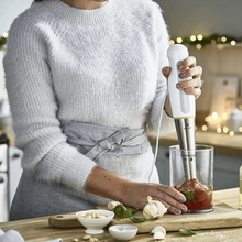 KENWOOD | Triblade System Hand Blender, Mixer with Anti-splash White HDP109WG | 0W22110021