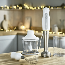 KENWOOD | Triblade System Hand Blender, Mixer with Anti-splash White HDP109WG | 0W22110021