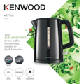 KENWOOD | Plastic Kettle 1.7L Capacity 2200W Power Black ZJP00.000Bk | 00C284900KEAS