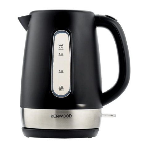 KENWOOD | 1.7L Cordless Electric Kettle 2200W with Auto Shut-Off & Removable Mesh Filter Black/Silver ZJP01.A0BK | 00C285800KEAS