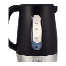 KENWOOD | 1.7L Cordless Electric Kettle 2200W with Auto Shut-Off & Removable Mesh Filter Black/Silver ZJP01.A0BK | 00C285800KEAS