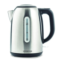 KENWOOD | Stainless Steel 1.7L Cordless Electric Kettle 2200W with Auto Shut-Off & Removable Mesh Filter Silver/Black ZJM01.A0BK | 00C285900KEAS