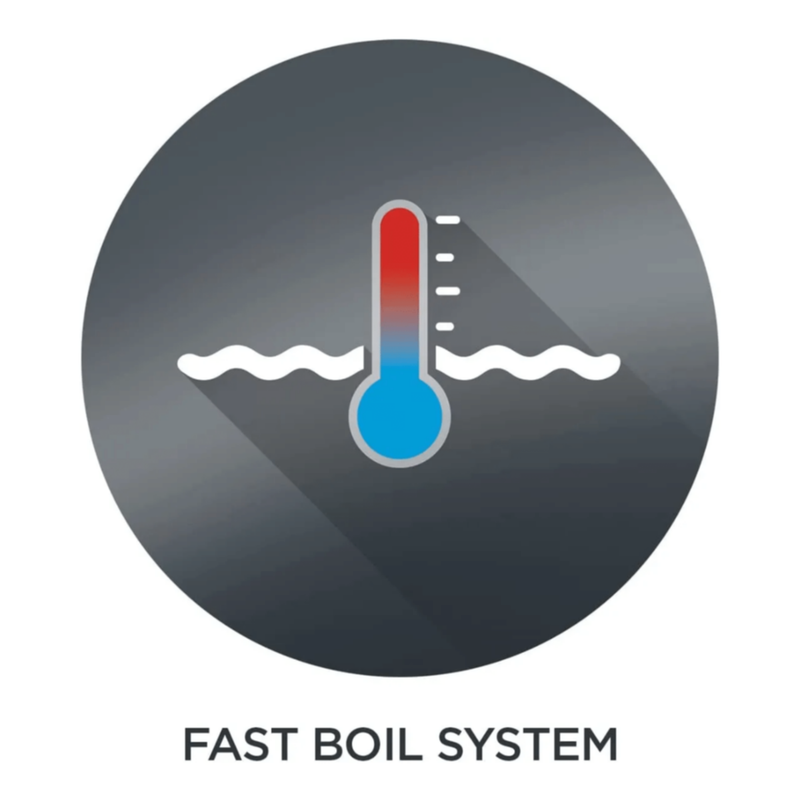 KENWOOD | Stainless Steel 1.7L Cordless Electric Kettle 2200W with Auto Shut-Off & Removable Mesh Filter Silver/Black ZJM01.A0BK | 00C285900KEAS