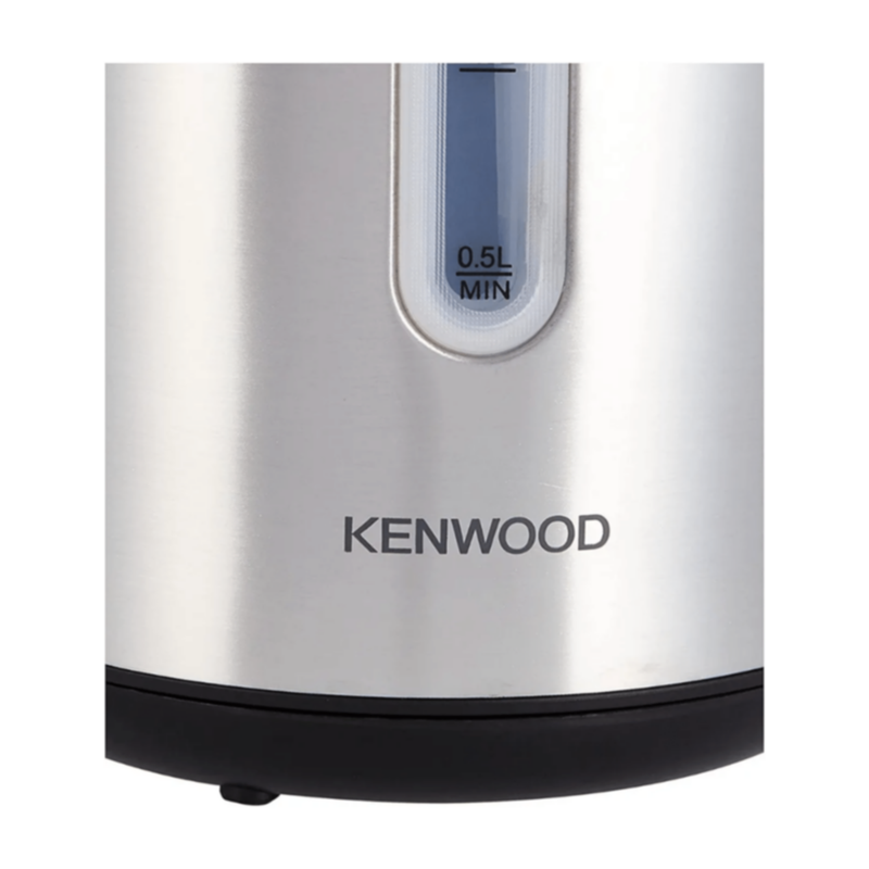 KENWOOD | Stainless Steel 1.7L Cordless Electric Kettle 2200W with Auto Shut-Off & Removable Mesh Filter Silver/Black ZJM01.A0BK | 00C285900KEAS