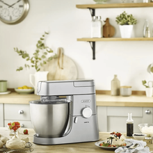 KENWOOD | Metal Body Stand Mixer Kitchen Machine CHEF XL 1200W with 6.7L Stainless Steel Bowl Silver KVL4230S | 0W20011208