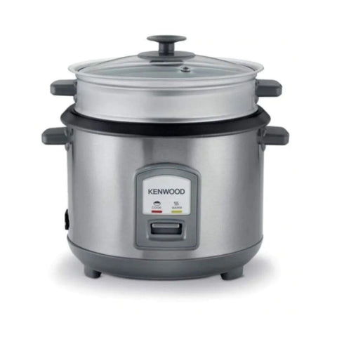 KENWOOD | Electric Rice Cooker 2.8Ltr 1000W Silver | RCM71.000SS