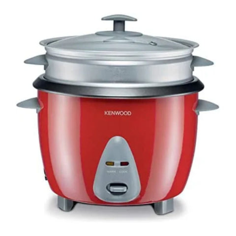 KENWOOD | Rice Cooker with Steamer Red 1.8Ltr RCM44.000RD | TE0185648