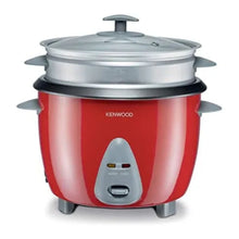 KENWOOD | Rice Cooker with Steamer Red 1.8Ltr RCM44.000RD | TE0185648