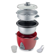 KENWOOD | Rice Cooker with Steamer Red 1.8Ltr RCM44.000RD | TE0185648